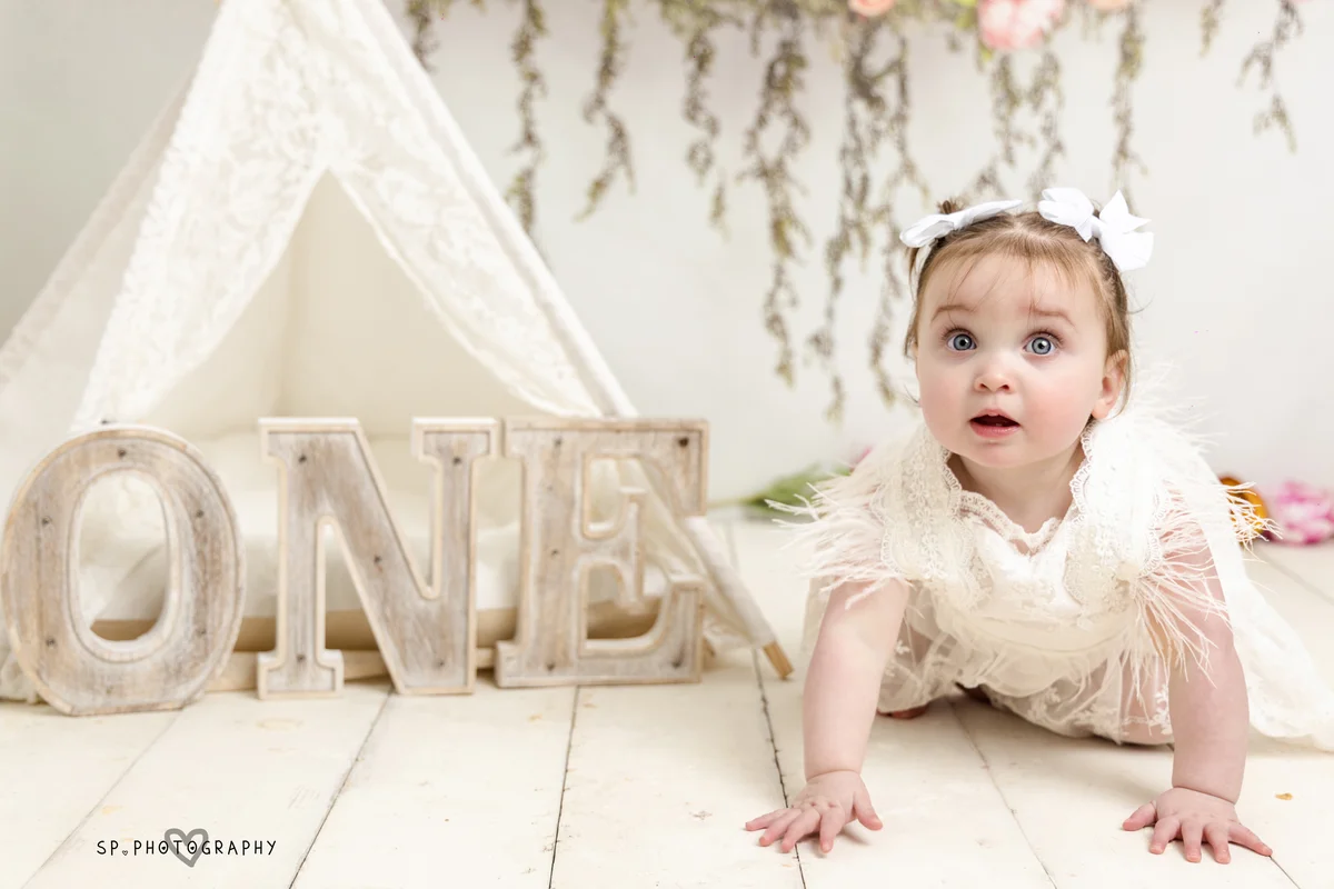 Cake smash photography Hartlepool first birthday