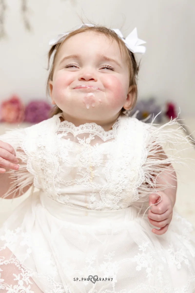 Cake smash photography Hartlepool first birthday