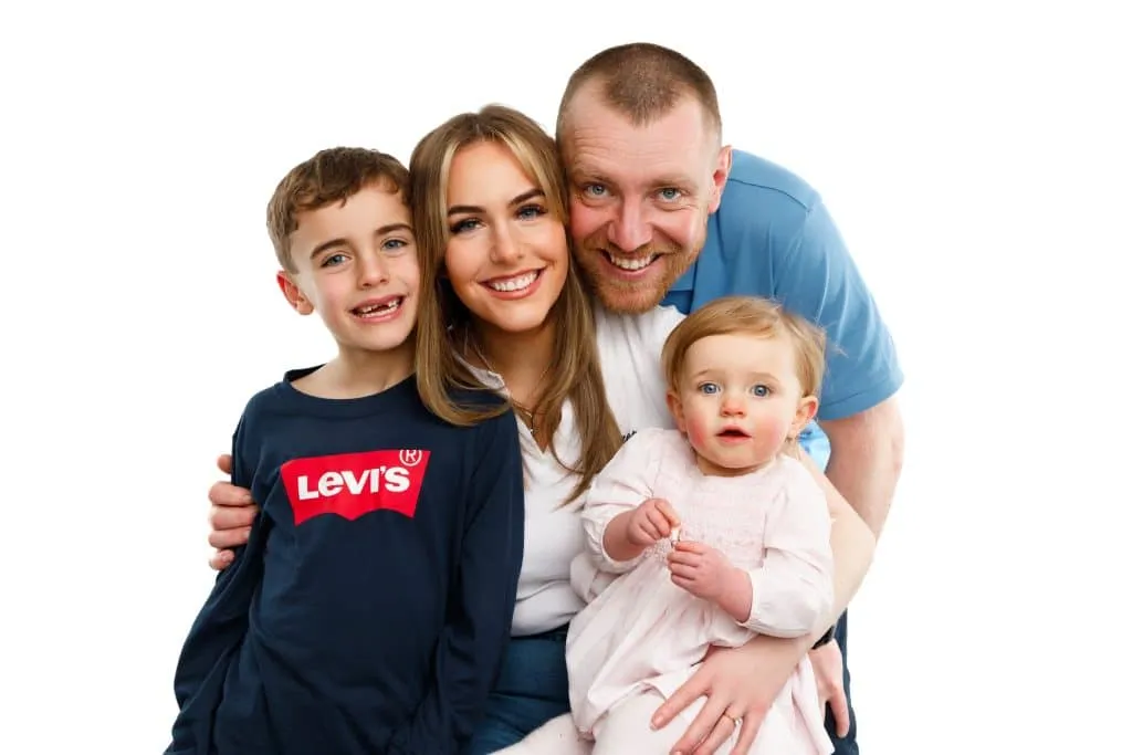 Family photography session in Hartlepool - North East