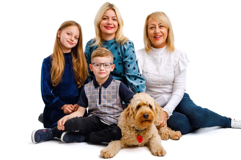 Family photography session in Hartlepool - North East