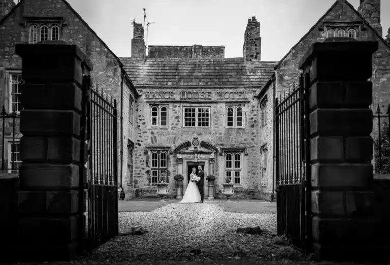 Manor House Hotel wedding - elegant hotel wedding venue in West Auckland, County Durham