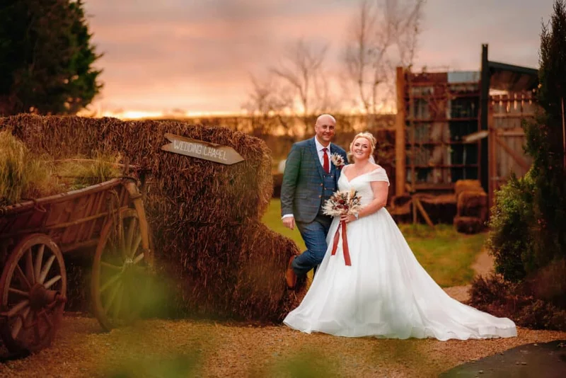 Wedding photography at Runa Farm, North East