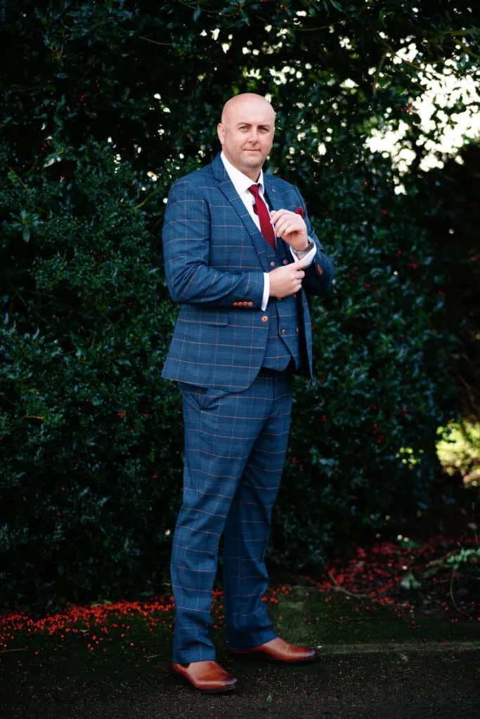 Runa Farm wedding photography - bride and groom at rustic barn venue in County Durham