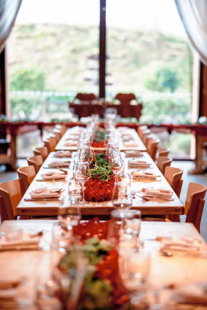 Runa Farm wedding photography - bride and groom at rustic barn venue in County Durham