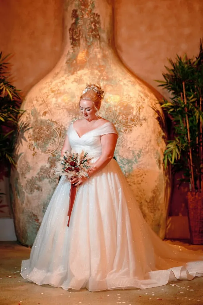 Runa Farm wedding photography - bride and groom at rustic barn venue in County Durham