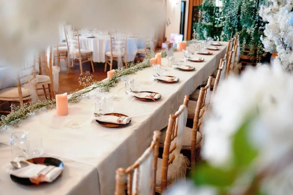 Sneaton Castle wedding - bride and groom at historic castle venue on Yorkshire coast