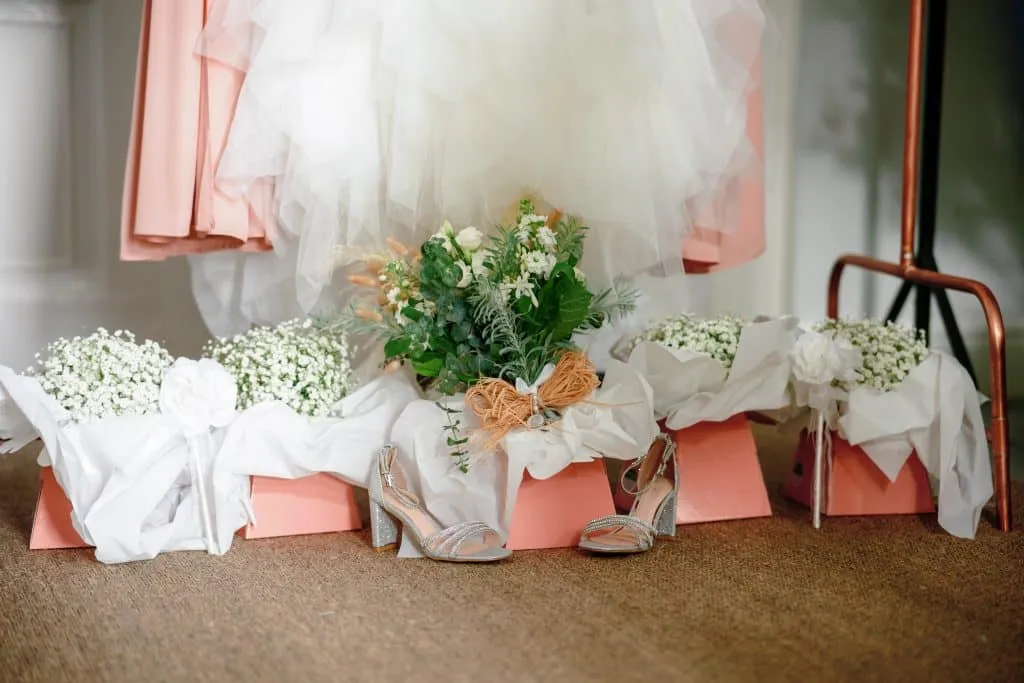 Sneaton Castle wedding - bride and groom at historic castle venue on Yorkshire coast