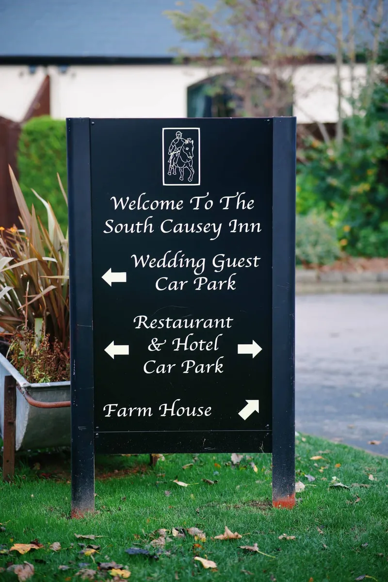 South Causey Inn wedding - rustic countryside wedding venue in County Durham