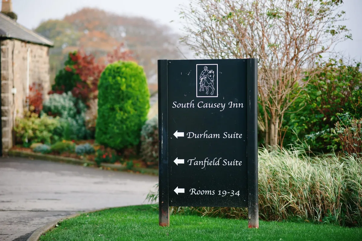 South Causey Inn wedding - rustic countryside wedding venue in County Durham
