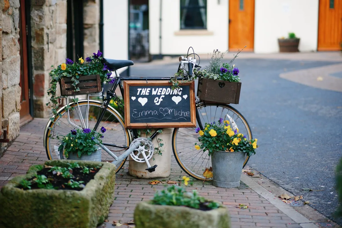 South Causey Inn wedding - rustic countryside wedding venue in County Durham