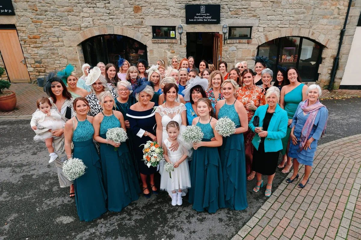 South Causey Inn wedding - rustic countryside wedding venue in County Durham
