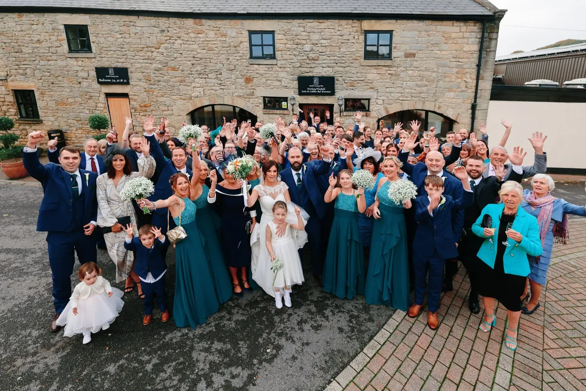 South Causey Inn wedding - rustic countryside wedding venue in County Durham