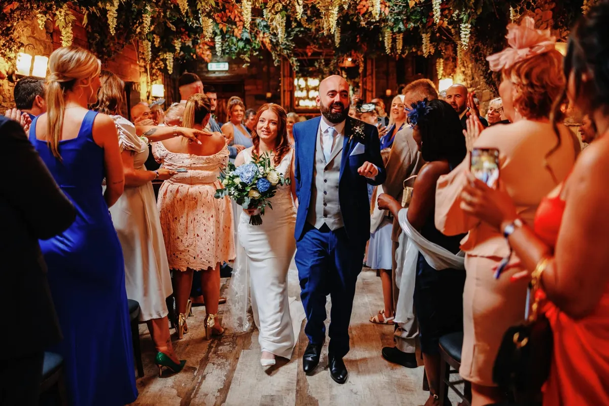 South Causey Inn wedding - rustic countryside wedding venue in County Durham