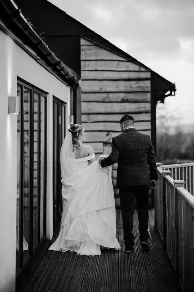 The Willows at the Woodmans wedding - beautiful rustic wedding venue in the North East